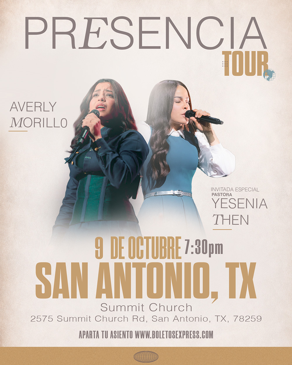 AVERLY MORILLO - PRESENCIA TOUR