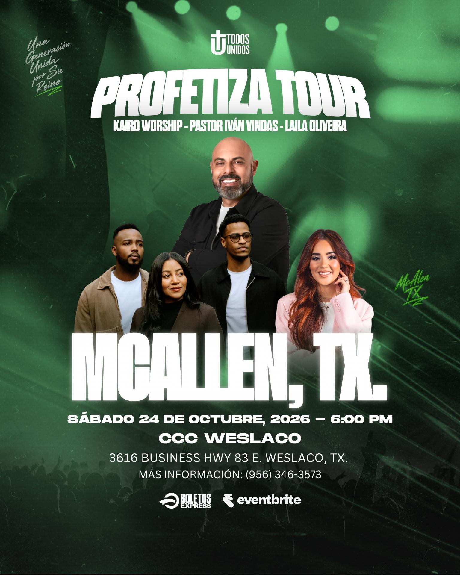 PROFETIZA TOUR - MCALLEN, TX