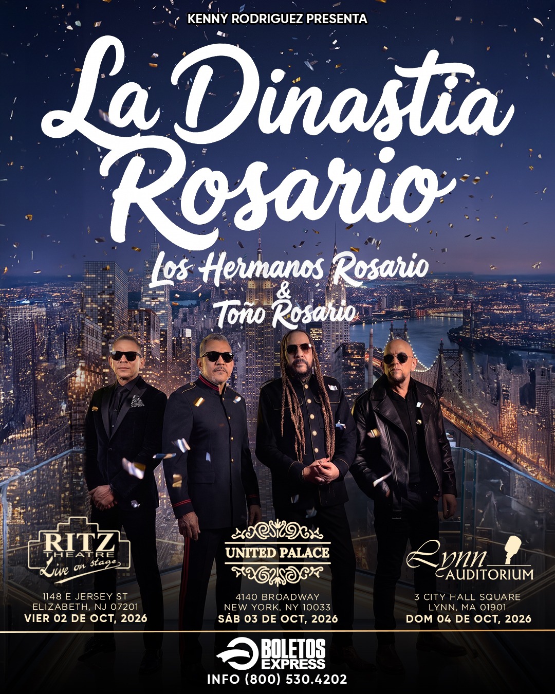 LA DINASTIA ROSARIO - BOSTON 