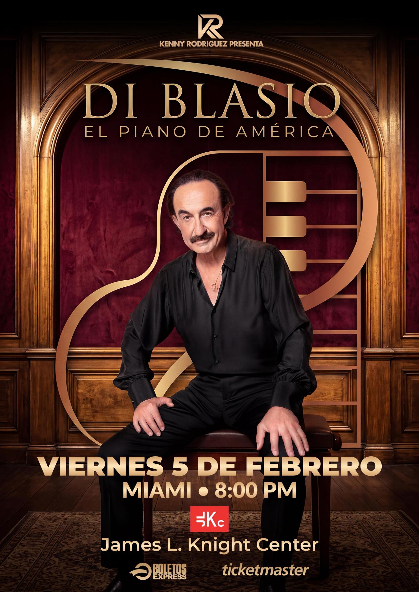 Buy tickets for RAUL DI BLASIO - MIAMI RAUL DI BLASIO - MIAMI