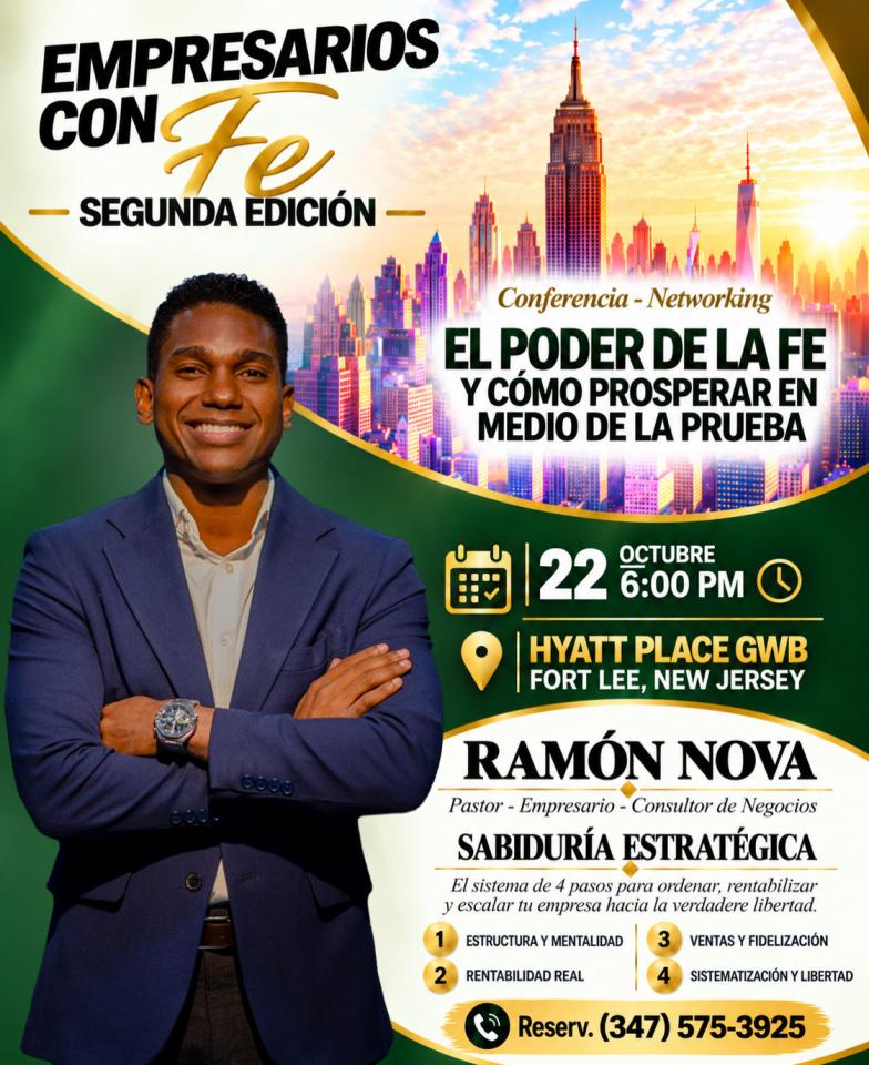 EMPRESARIOS CON FE | CONFERENCIA | NETWORKING