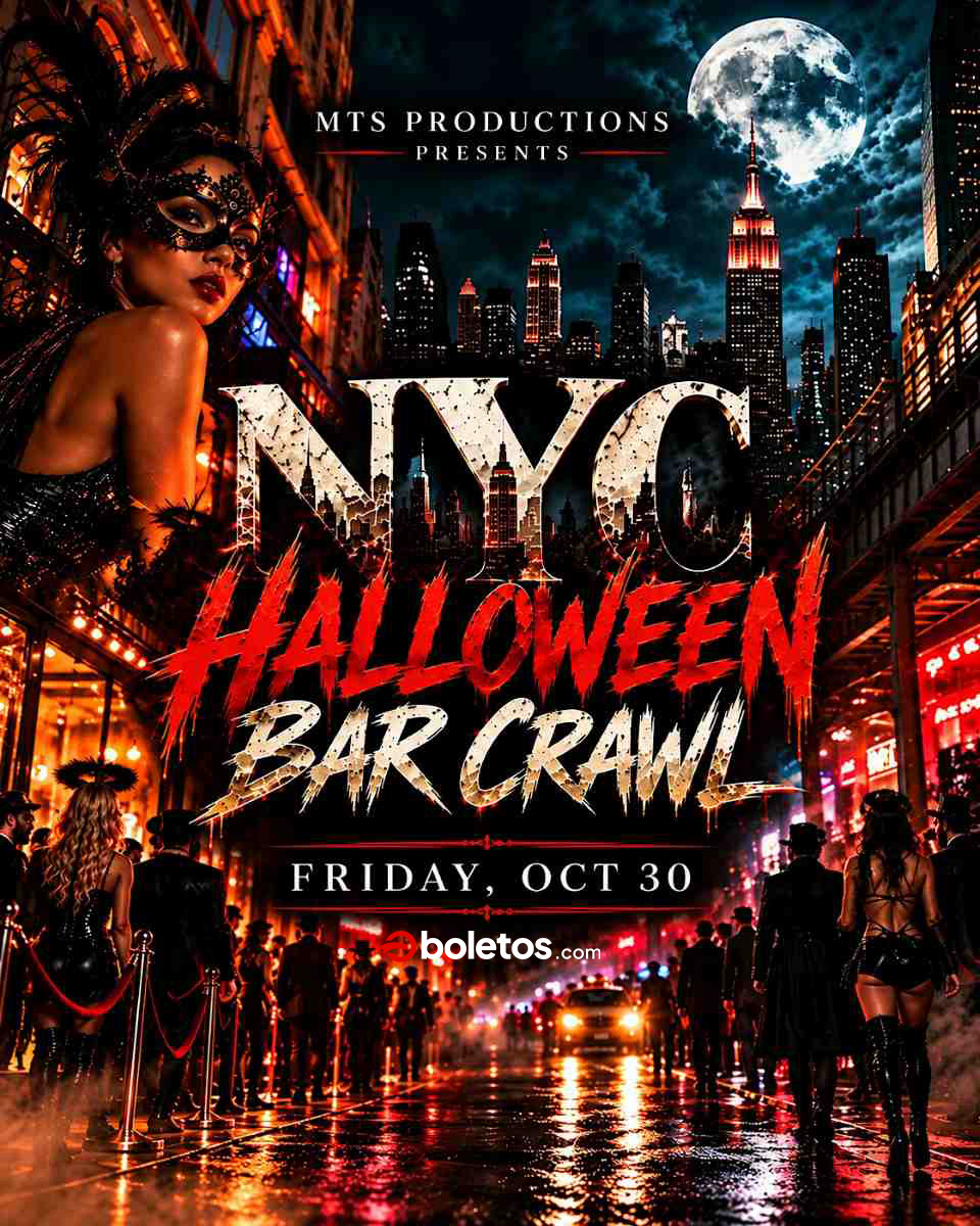 NYC Halloween Bar Crawl 2026 – Manhattan Halloween Nightlife