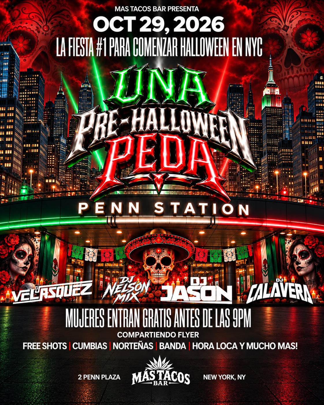 UNA PRE HALLOWEEN PEDA